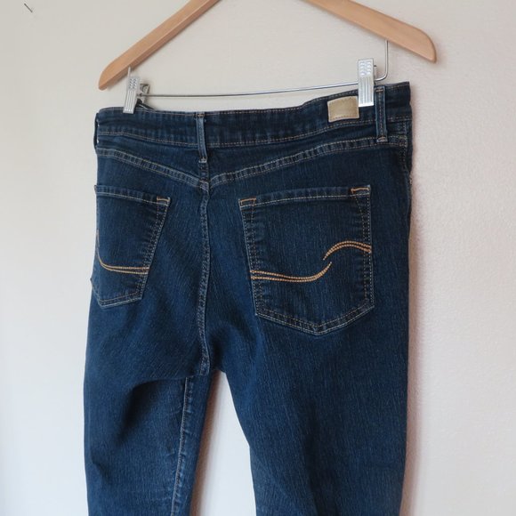 Women's Levi's Signature Totally Shaping Skinny Blue Jeans - Picture 4 of 7